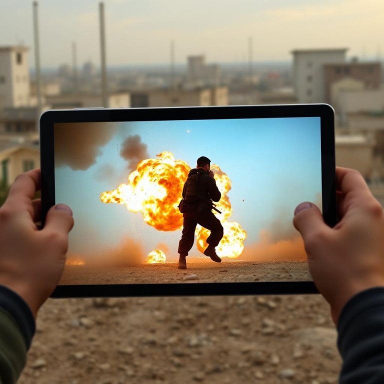 Ficción viral: cómo los videos falsos generados por IA distorsionan la interpretación de la guerra