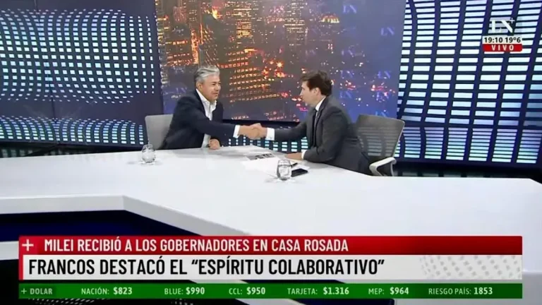 Declaraciones de Rolando Figueroa: el posicionamiento de Neuquén en la agenda nacional