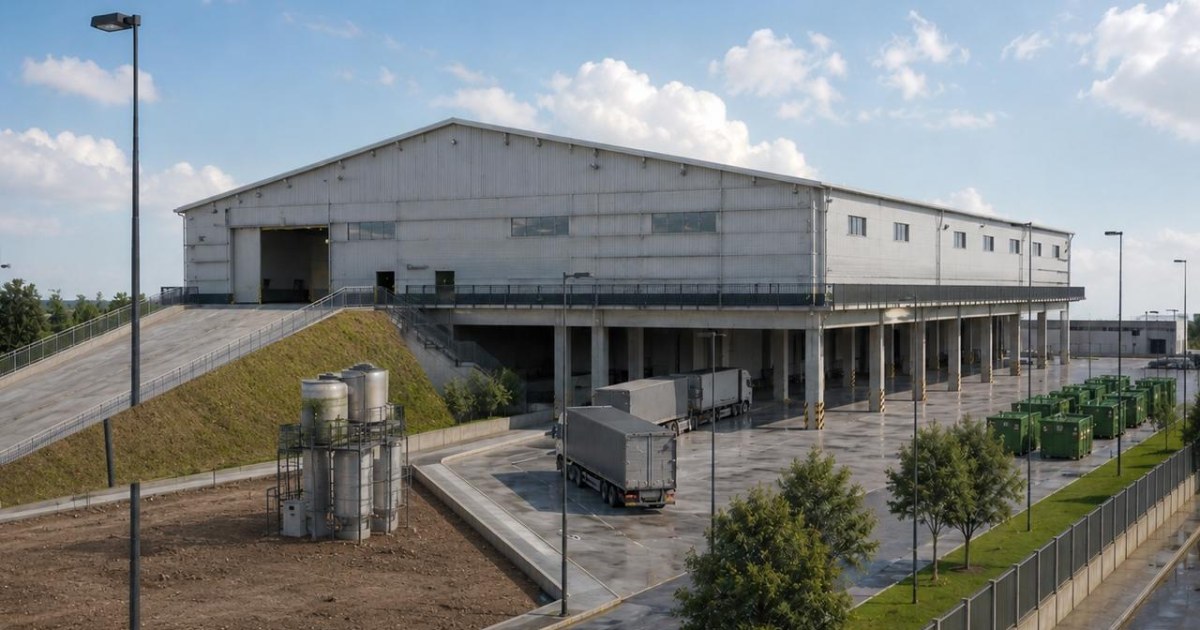 Predio del Complejo Ambiental Neuquén donde se construirá el Centro de Transferencia de residuos