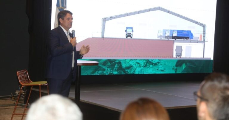Centro de Transferencia de residuos en Neuquén: Gaido anunció la licitación para junio