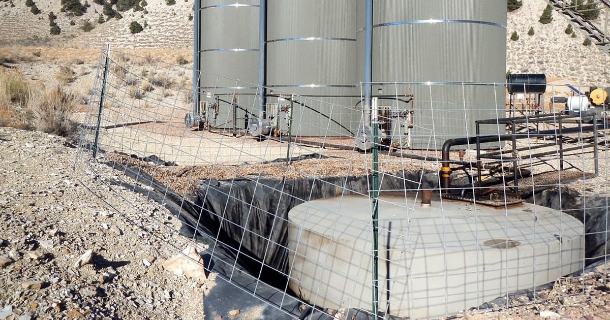 Instalación de tratamiento de agua de producción en un yacimiento de Vaca Muerta