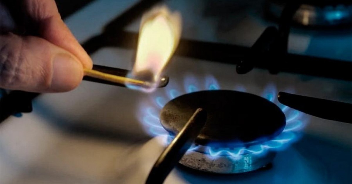 Medidor de gas domiciliario en una vivienda de Neuquén beneficiada con la tarifa reducida